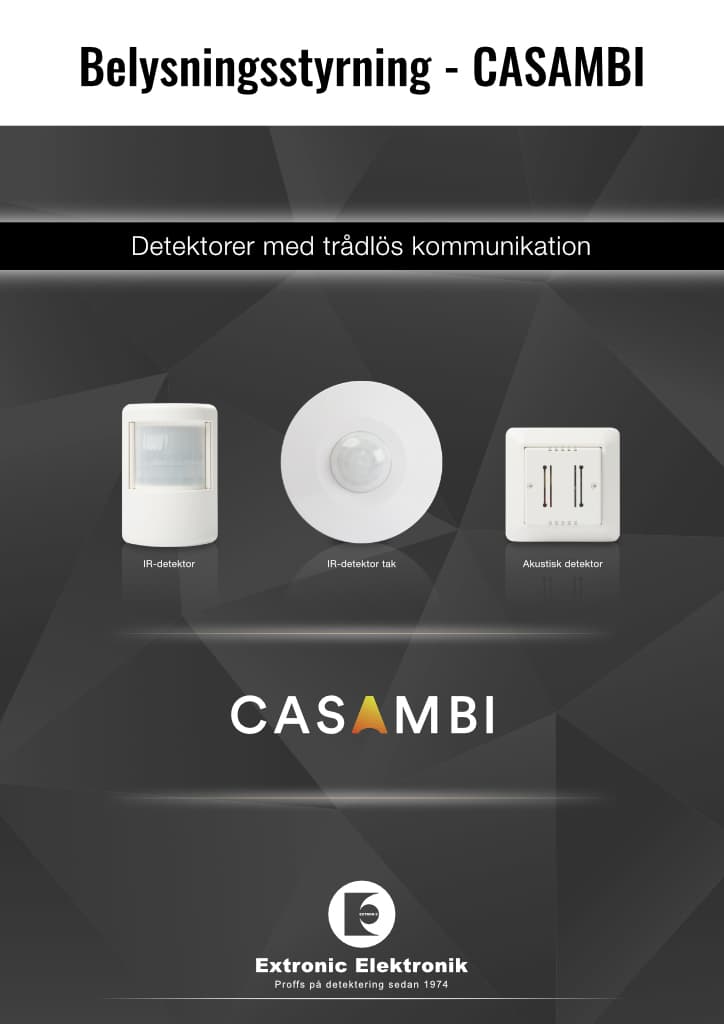 Casambi broschyr PDF omslag