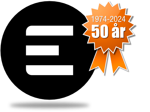 Extronic 50 år logo